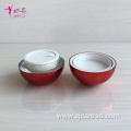 Ball Shape Electroplated Cream Jar Plastic Cream Jar